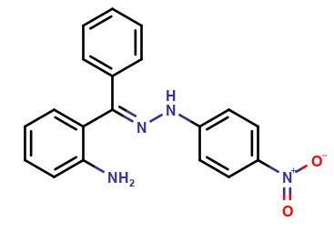 2-((2-(4-nitrophenyl)hydrazono)(phenyl)methyl)aniline