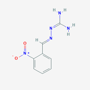2-[(2-Nitrophenyl)methylideneamino]guanidine
