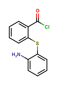 2-((2-aminophenyl)thio)benzoyl chloride