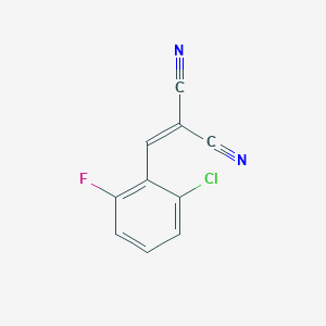 2-[(2-chloro-6-fluorophenyl)methylene]malononitrile
