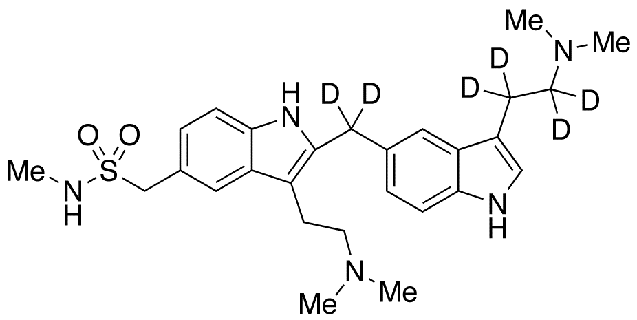 2-[[3-[2-(Dimethylamino)ethyl]-1H-indol-5-yl]methyl] Sumatriptan Succinate-d6