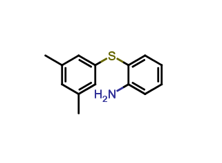 2-((3,5-dimethylphenyl)thio) aniline