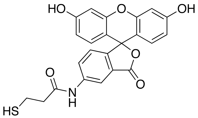 2-[(5-Fluoresceinyl)aminocarbonyl]ethyl Mercaptan
