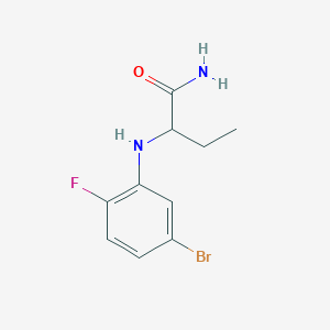 2-[(5-bromo-2-fluorophenyl)amino]Butanamide