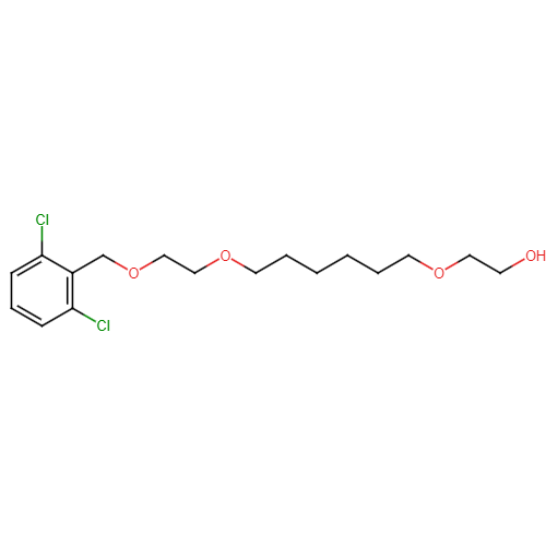 2-((6-(2-((2,6-Dichlorobenzyl)oxy)ethoxy)hexyl)oxy)ethan-1-ol