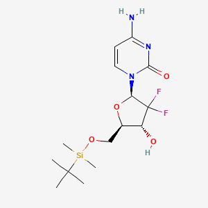 2'-​Deoxy-​5'-​O-​[(1,​1-​dimethylethyl)​dimethylsilyl]​-​2',​2'-​difluorocytidine