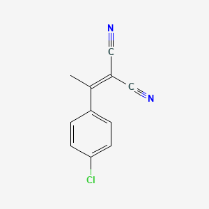 2-[1-(4-chlorophenyl)ethylidene]malononitrile