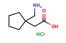 2-[1-(Aminomethyl)cyclopentyl]acetic acid hydrochloride