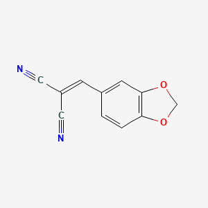 2-(1,3-benzodioxol-5-ylmethylene)malononitrile