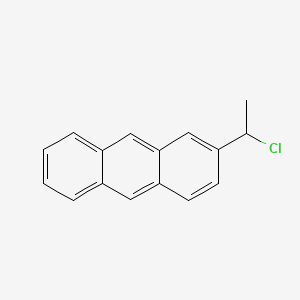 2-(1-Chloroethyl)anthracene
