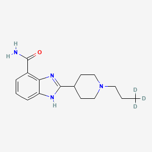 2-(1-Propyl-4-piperidinyl)-1H-benzimidazole-7-carboxamide-d3