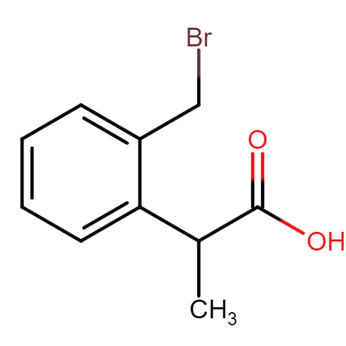 2-(2-(bromomethyl)phenyl)propanoic acid