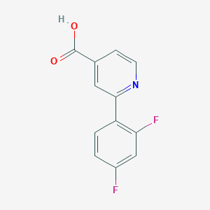 2-(2,4-Difluorophenyl)isonicotinic acid