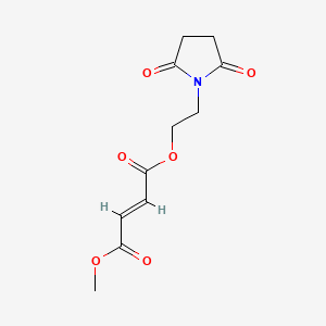 2-(2,5-Dioxopyrrolidin-1-Yl)Ethyl Methyl Fumarate