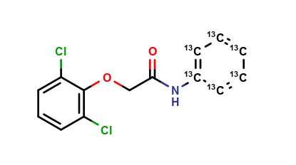 2-(2,6-Dichlorophenoxy)-N-phenylacetamide-13C6