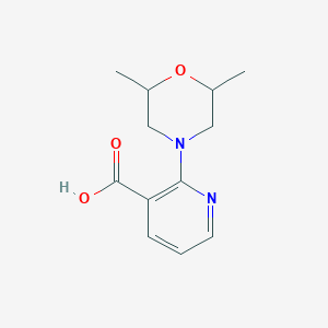 2-(2,6-Dimethylmorpholino)nicotinic acid