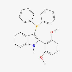 2-(2,6-dimethoxyphenyl)-1-methyl-3-diphenylphosphino)-1H-indole (PPh2-WK-Phos)