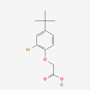 2-[2-Bromo-4-(tert-butyl)phenoxy]acetic acid