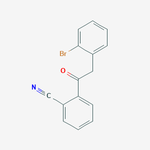 2-(2-Bromophenyl)-2'-cyanoacetophenone