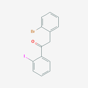 2-(2-Bromophenyl)-2'-iodoacetophenone