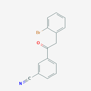 2-(2-Bromophenyl)-3'-cyanoacetophenone