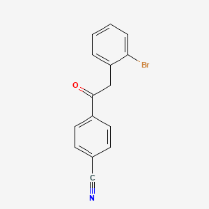 2-(2-Bromophenyl)-4'-cyanoacetophenone