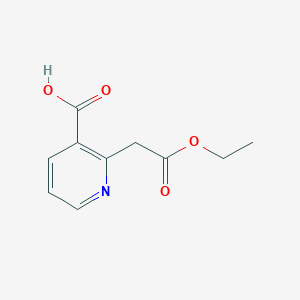 2-(2-Ethoxy-2-oxoethyl)nicotinic acid