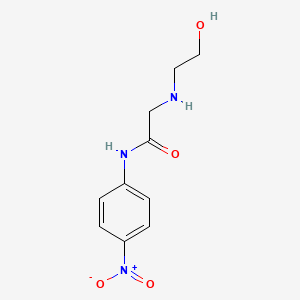 2-(2-Hydroxyethylamino)-4-nitroacetanilide