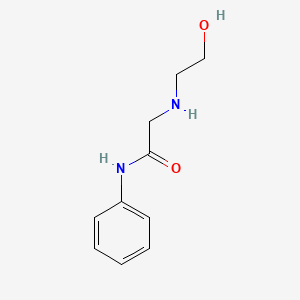 2-(2-Hydroxyethylamino)-N-phenylacetamide