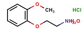 2-(2-Methoxyphenoxy)ethylamine hydrochloride monohydrate