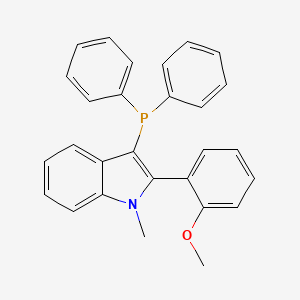 2-(2-Methoxyphenyl)-1-methyl-3-diphenylphosphino)-1H-indole (PPh2-Andole-Phos)