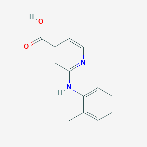 2-(2-Toluidino)isonicotinic acid
