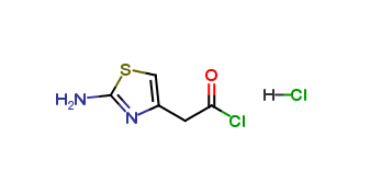 2-(2-aminothiazol-4-yl)acetyl chloride hydrochloride