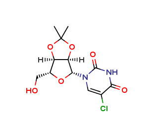 2',3'-O-Isopropylidene-5-chlorouridine
