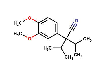 2-(3,4-dimethoxyphenyl)-2-isopropyl-3-methylbutanenitrile