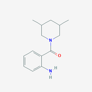 2-(3,5-Dimethylpiperidine-1-carbonyl)aniline