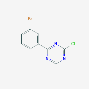 2-(3-Bromo-phenyl)-4-chloro-[1,3,5]triazine