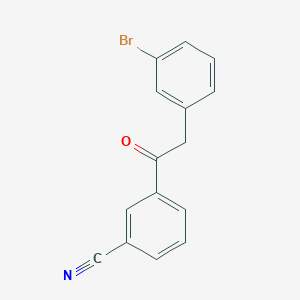 2-(3-Bromophenyl)-3'-cyanoacetophenone
