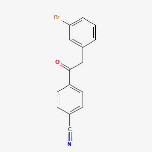 2-(3-Bromophenyl)-4'-cyanoacetophenone