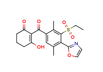 2-(3-Ethanesulfonyl-2,5-dimethyl-4-oxazol-2-yl-benzoyl)-3-hydroxy-cyclohex-2-enone