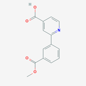 2-(3-Methoxycarbonylphenyl)Isonicotinic acid