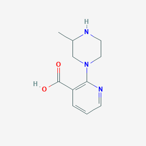 2-(3-Methylpiperazin-1-yl)nicotinic acid
