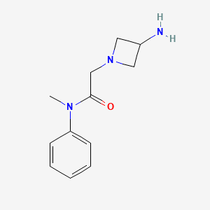 2-(3-aminoazetidin-1-yl)-N-methyl-N-phenylacetamide