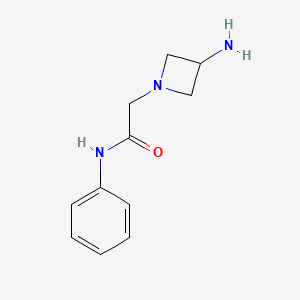 2-(3-aminoazetidin-1-yl)-N-phenylacetamide