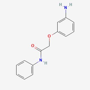 2-(3-aminophenoxy)-N-phenylacetamide