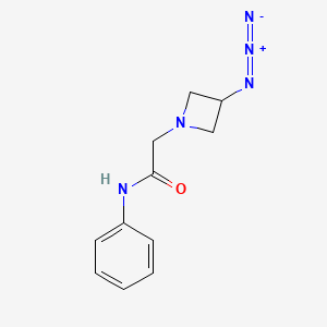 2-(3-azidoazetidin-1-yl)-N-phenylacetamide