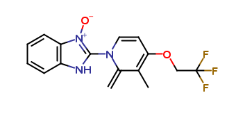 2-(3-methyl-2-methylene-4-(2,2,2-trifluoroethoxy)pyridin-1(2H)-yl)-1H-benzo[d]imidazole 3-oxide