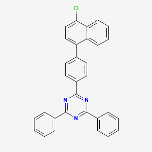 2-(4-(4-chloronaphthalen-1-yl)phenyl)-4,6-diphenyl-1,3,5-triazine