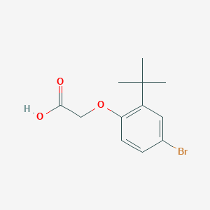 2-[4-Bromo-2-(tert-butyl)phenoxy]acetic acid