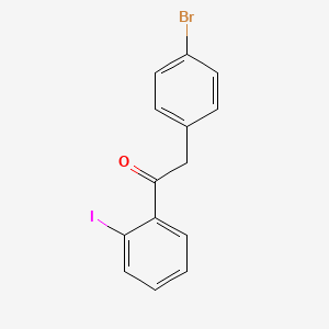 2-(4-Bromophenyl)-2'-iodoacetophenone